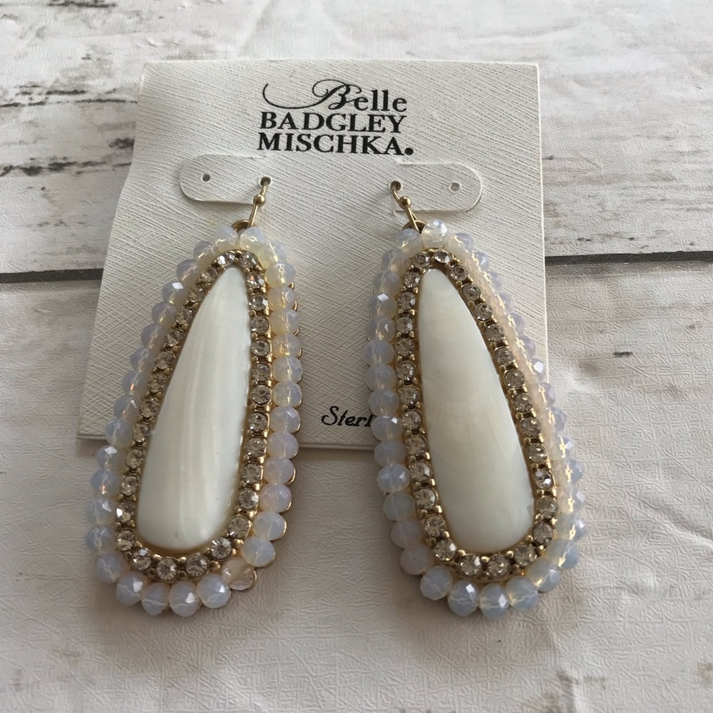 Belle Badgley Mishka Genuine Shell Earrings